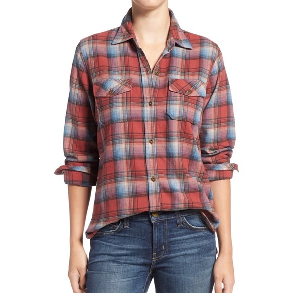 Current/Elliott Tops - Current Elliott plaid shirt